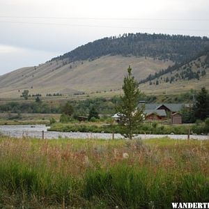 Camped along the Madison River