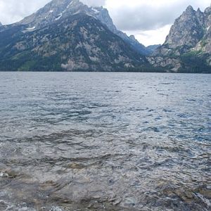 from the east side of jenny lake