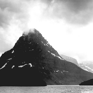 "Two Medicine Lake. Glacier National Park" by Ansel Adams, ca. 1933-1942