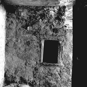 "Interior at Ruin Cliff Palace, Mesa Verde National Park, 1941" by Ansel Adams