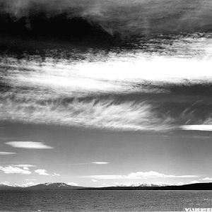 "Yellowstone Lake, Yellowstone National Park" by Ansel Adams, ca. 1933-1942