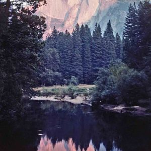 Half Dome in Mirror Lake