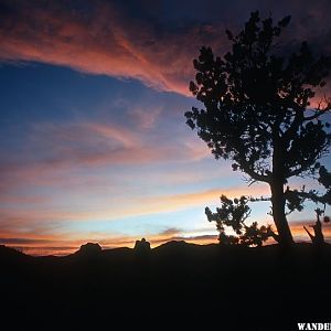 Sunset in Craters of the Moon