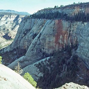 Telephone Canyon from the West Rim Trail