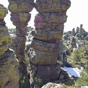 The Kissing Rocks--Chiricahua