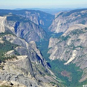 Half Dome and Yosemite Valley from Clouds' Rest