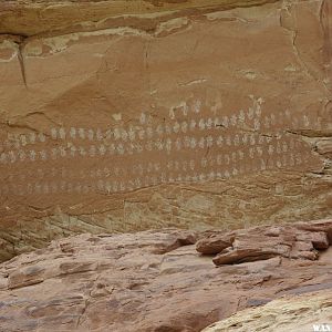 Hundred Handprints Petroglyphs