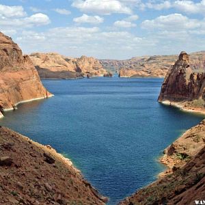 Lake Powell from the Hole-in-the-Rock