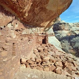 Up Close to Horsecollar Ruin