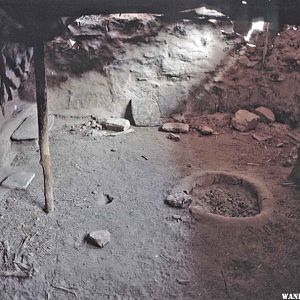 A Peek Inside the Kiva at Horsecollar Ruin