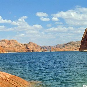 On the Shore of Lake Powell