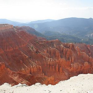 Scenic landscape in Cedar Breaks