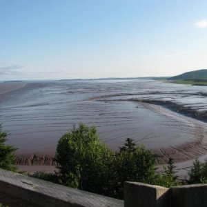 Daniel Flats at low tide - Hopewell Rocks, N.B.