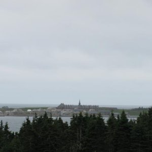 Fortress Louisburg on Cape Breton Island in Nova Scotia