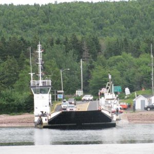 little ferry at Englishtown