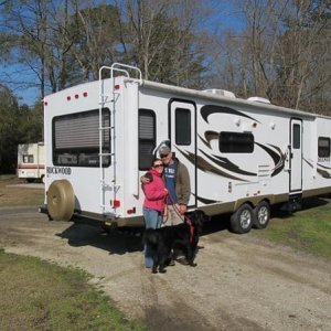 Sam, Spartacus and I, just minutes before leaving Wilson, NC on the Wild West Adventure