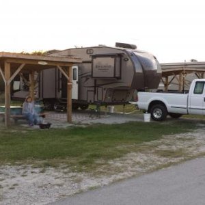 Camp site, Onslow Beach, MCB Camp Lejeune, NC