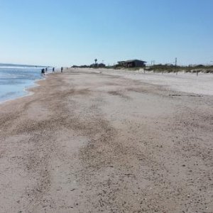 LOTS of beach - especially this time of year (October 2014)