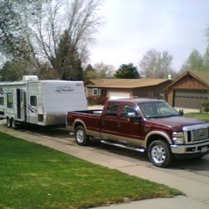 Old Truck and Trailer (2nd Rig)