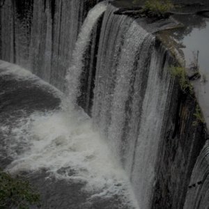 Water fall in Pisgah national forest.