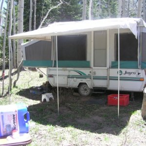 Our old pop up camper