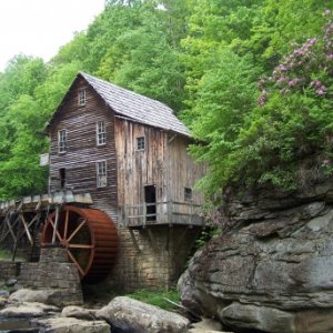 Glade Creek Grist Mill at Babcock State Park, WV