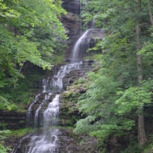 Waterfall at Gauley Bridge, WV