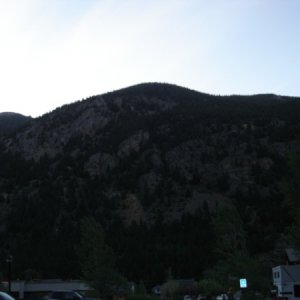 rest area outside of Denver, CO.