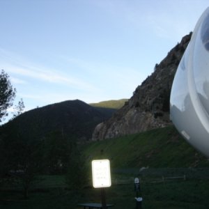 rest area outside of Denver, CO.