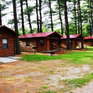 Cabins at Eby's Pines Campground