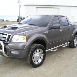 2005 Ford F150 FTX
 - 5.4L Roush SuperCharged
 - Roush Cold Air Intake
 - VMP Tuned Xcal 2 - 93 Performance
 - much much much...