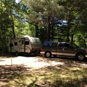 Killbear Provincial Park. Kilcoursie campground.