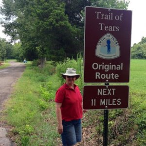 6 Actual (oak HSVBamaAnne) at the Original Trail of Tears for the Creek Tribe