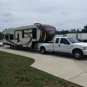 The last pull with the 2007 F350