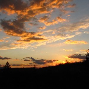 050, Sunset over Rand, CO