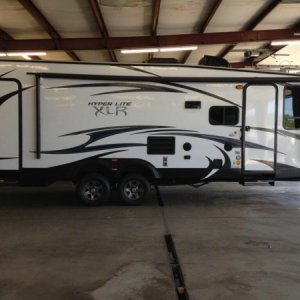 Picking up our new baby 6/01/14 at Couch's RV in Hamilton, OH