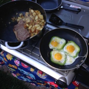 Flying Flags breakfast