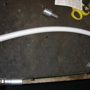 Anti freeze hose.