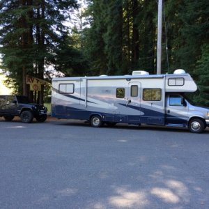 Ancient Redwoods RV Park, California