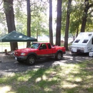 Canopy, ranger, flagstaff A frame camper