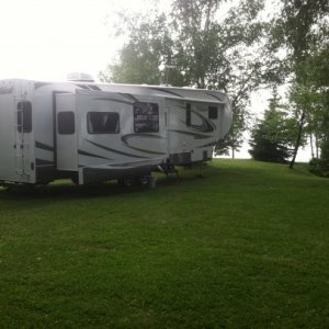 The Wildcat at our cottage in Aura, mi.