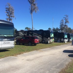 4 Berkshires at 2015 Kissimmee FROG Rally (L) Phil57 (Phil & Diana), Mmnsc (Marty & Donna), Tmmar (Tom & Margaret), Superchief (Craig & Sharon)