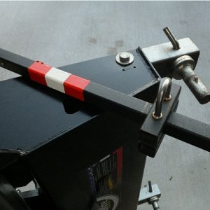 Lift Bracket - Balances Hitch when positioning in truck