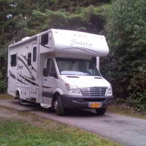 Bastendorf RV site   Charleston, Oregon