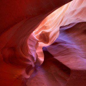 Abstract Color, Lower Antelope Canyon, Navajo Tribal Park