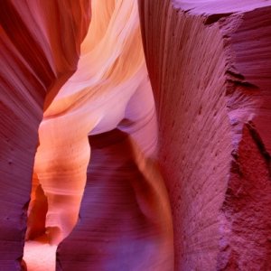 Colorful Path, Lower Antelope Canyon, Navajo Tribal Park