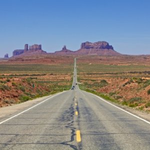 Famous Forest Gump Location, HWY 163, Monument Valley to Mexican Hat.