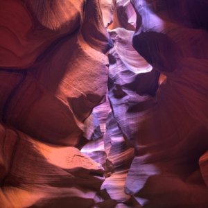 The Maze, Upper Antelope Canyon, Navaho Tribal Park