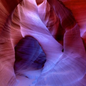 Hole in the Rock, Lower Antelope Canyon, Navaho Tribal Park