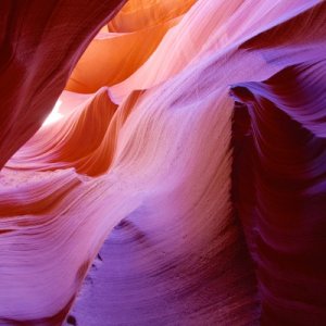 Solitude, Lower Antelope Canyon, Navaho Tribal Park